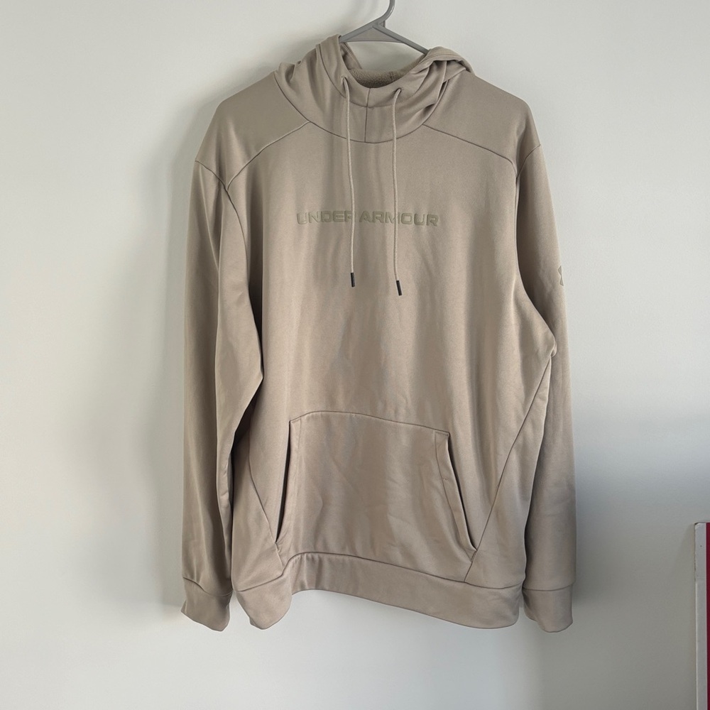 Under Armour Men's Beige Hoodie